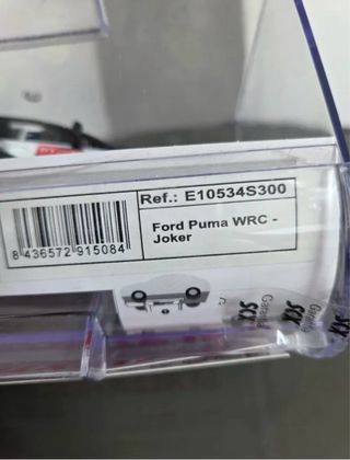 COCHE SCALEXTRIC ADVANCE FORD PUMA WRC NUEVO