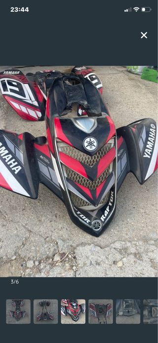 Juego Plásticos Yamaha Raptor 660