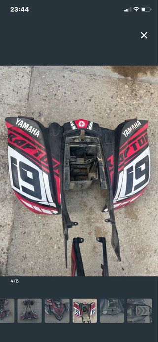 Juego Plásticos Yamaha Raptor 660