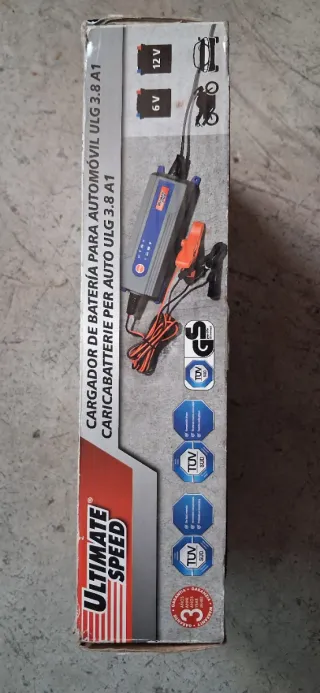 Cargador Batería Coche y Moto Ultimate Speed
