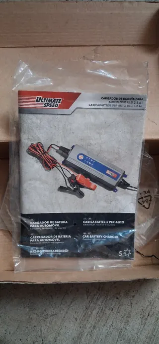Cargador Batería Coche y Moto Ultimate Speed