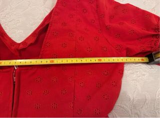 Corpiño traje flamenca rojo