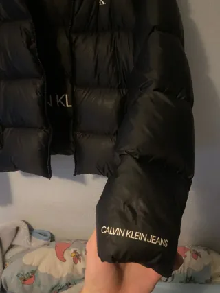 Chaqueta Calvin Klein Jeans Negra Talla M