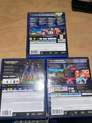 Pack Juegos PS4: Dragon Ball Xenoverse 1 y 2, FIFA