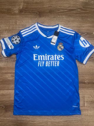 Camiseta Real Madrid Adidas Azul Talla M
