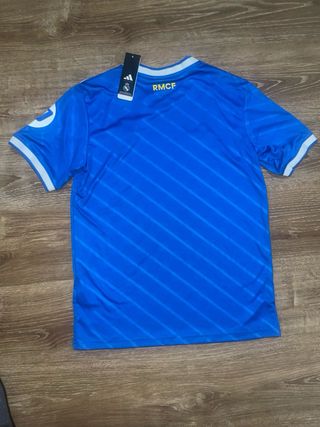 Camiseta Real Madrid Adidas Azul Talla M
