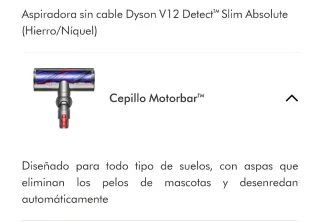 Spazzola Motorbar Dyson V12 Slim Absolute