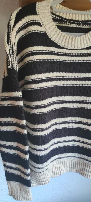 Jersey grueso a rayas H&M