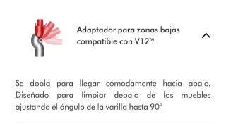 Adattatore Dyson V12 per Zone Basse