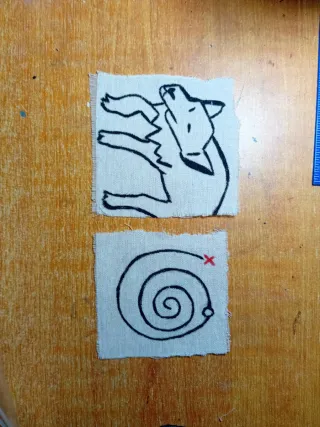 Lote de 2 patches Life is Strange