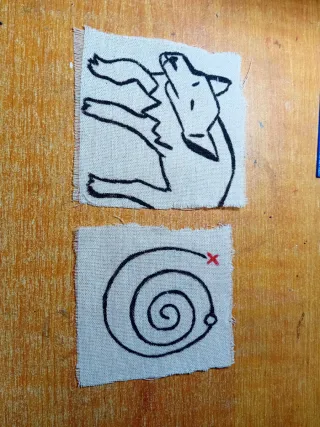 Lote de 2 patches Life is Strange