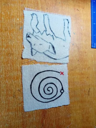 Lote de 2 patches Life is Strange