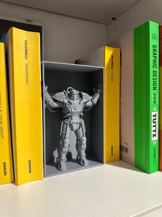 Book Nook Armatura Atomica Fallout Fermalibri