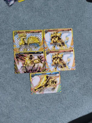 Lote Cartas Pokémon Charizard y Blastoise EX