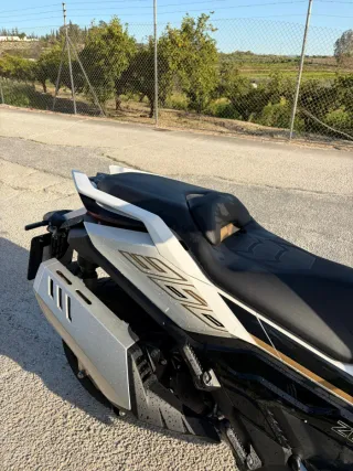 Zontes 368G Adventure Blanca y Dorada.