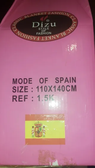 Manta infantil con ositos y frutas