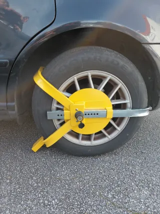 bloqueador de rodas de automóvel