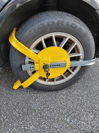 bloqueador de rodas de automóvel