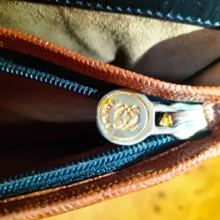 Bolso bandolera Loewe Piel Marrón y Negro