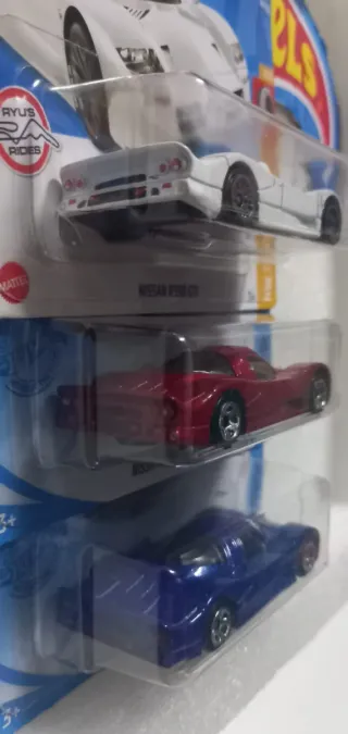 Conjunto 3 Nissan R390 GT1 Hot Wheels