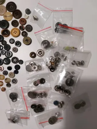 Lote de Botões Variados