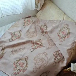 Lote fundas cojín y tapete