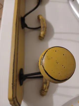 Appendi abiti Vintage Legno e Metallo