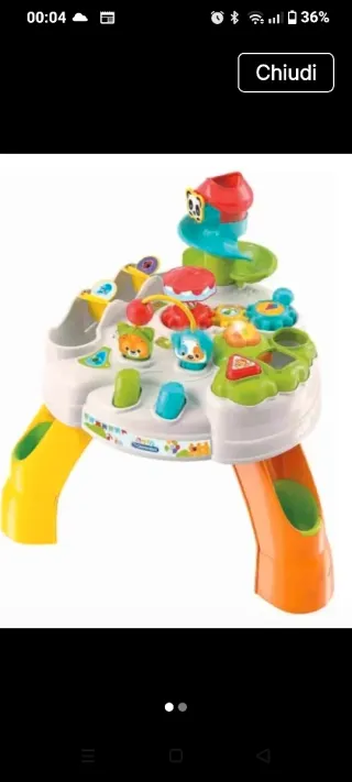 Tavolo gioco bimbi Clementoni