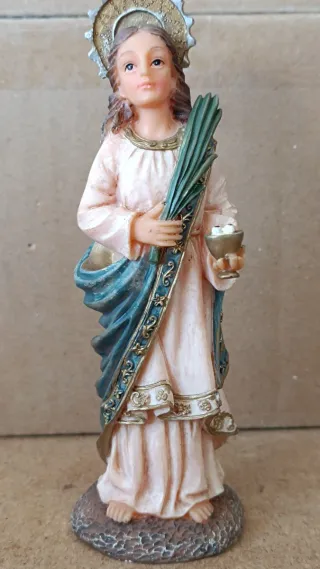 Figura Religiosa Santa Luzia