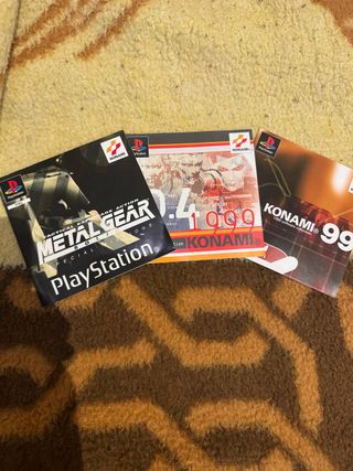 Metal Gear Solid Special Missions PAL España PS1