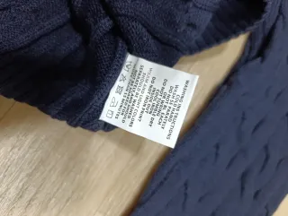 Jersey Polo Ralph Lauren trenzado azul marino