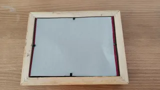 Moldura decorativa 3D antiga