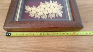 Moldura decorativa 3D antiga