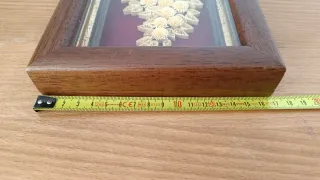 Moldura decorativa 3D antiga