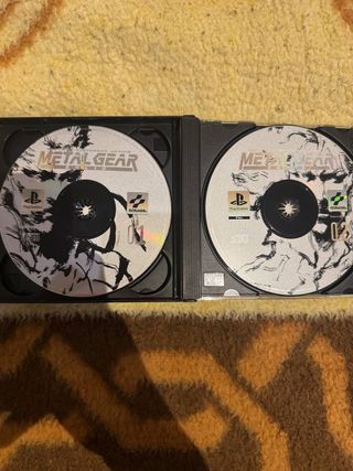 Metal Gear Solid PS1 PAL España