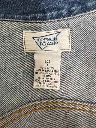 Casaco de ganga para criança