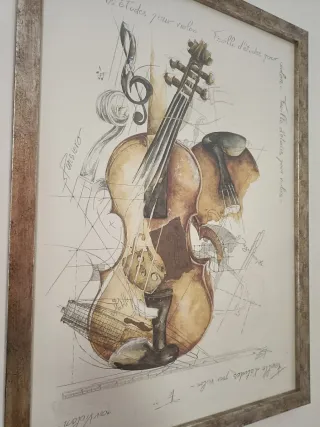 Cuadros instrumentos musicales