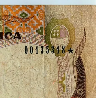 Billete REPOSICIÓN Colombia 2.000 pesos 1994