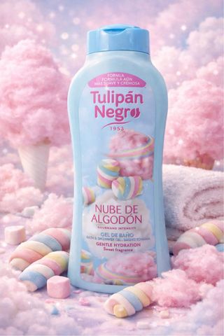 Gel de Duche Tulipan Negro Algodão Doce Novo