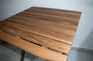 Tavolo pieghevole in legno Ikea