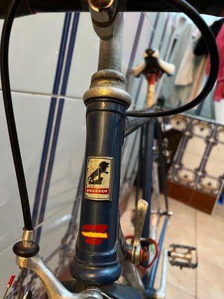 Bicicleta Peugeot Azul