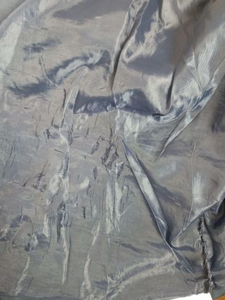 Chaqueta deportiva vintage beige y azul XL