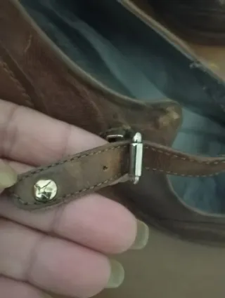 Zapatos Mary Jane Marrones