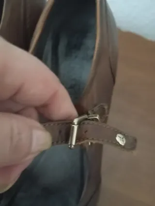 Zapatos Mary Jane Marrones