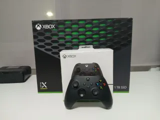 Xbox Series X Consola Negra + Mando
