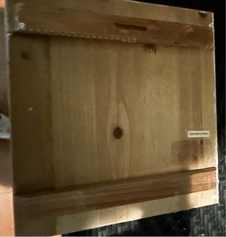 Cuadro Decorativo Mariposa Vintage Madera