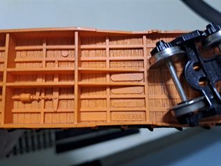 Carro pianale CSX 7073 arancio