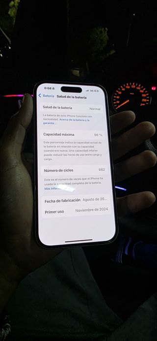 iPhone 16 128GB verde azulado