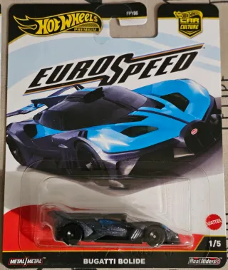 Hot Wheels Premium Bugatti Bolide EuroSpeed