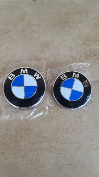 Emblema bmw maletero 74mm nuevo
